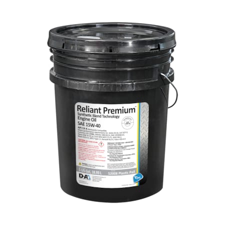D-A Lubricant Co D-A Reliant Premium Diesel Engine Oil SAE 15W40 - 5 Gallon Pail 52008